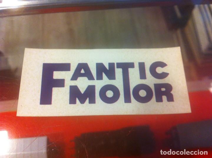 Pegatinas de colecci&oacute;n: PEGATINA ADHESIVA (FANTIC MOTOR) 7,5 x 3,5cm