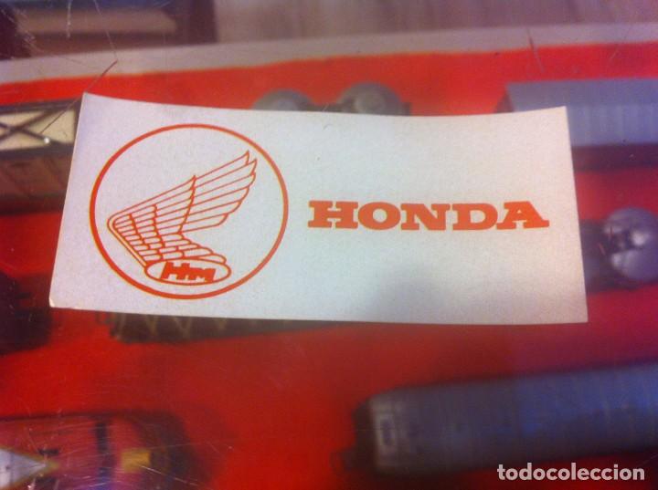 Pegatinas de colecci&oacute;n: PEGATINA ADHESIVA (HONDA) 7,5 x 3,5cm