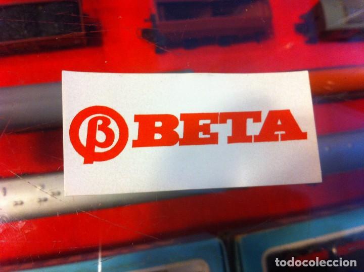 Pegatinas de colecci&oacute;n: PEGATINA ADHESIVA (BETA) 7,5 x 3,5cm