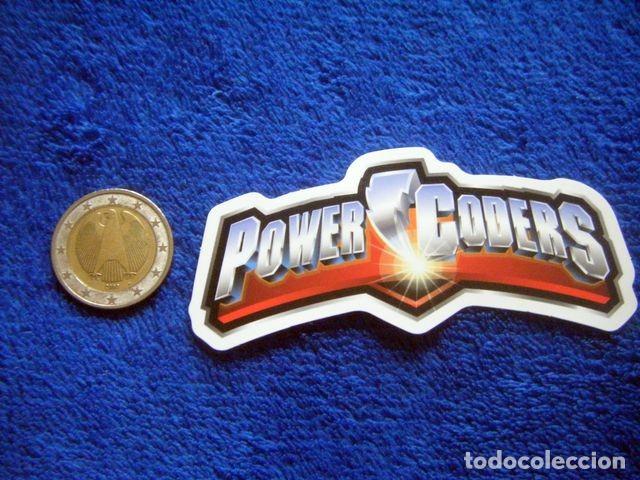 Autocolantes de cole&ccedil;&atilde;o: PEGATINA POWER CODERS RANGERS NERD GEEK INTERNET DESARROLLADOR WEB LENGUAJE PROGRAMACION