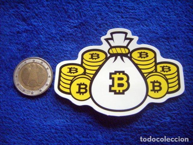 Adesivi di collezione: PEGATINA BITCOIN CRIPTOMONEDA MILLONES GEEK INTERNET DESARROLLADOR WEB LENGUAJE PROGRAMACION