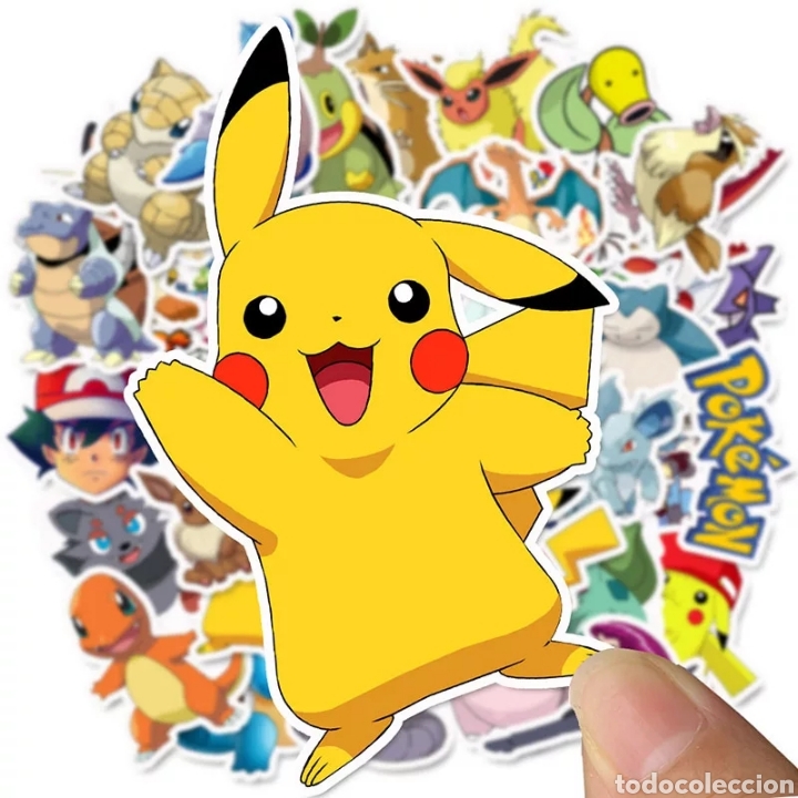 Pegatinas de colecci&oacute;n: lote 50 pegatinas de Pok&eacute;mon - Foto 4