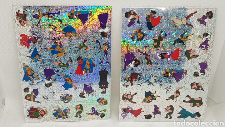 Pegatinas de colecci&oacute;n: PEGATINAS MAGICAS EL JOROBADO DE NOTRE DAME DISNEY RBA