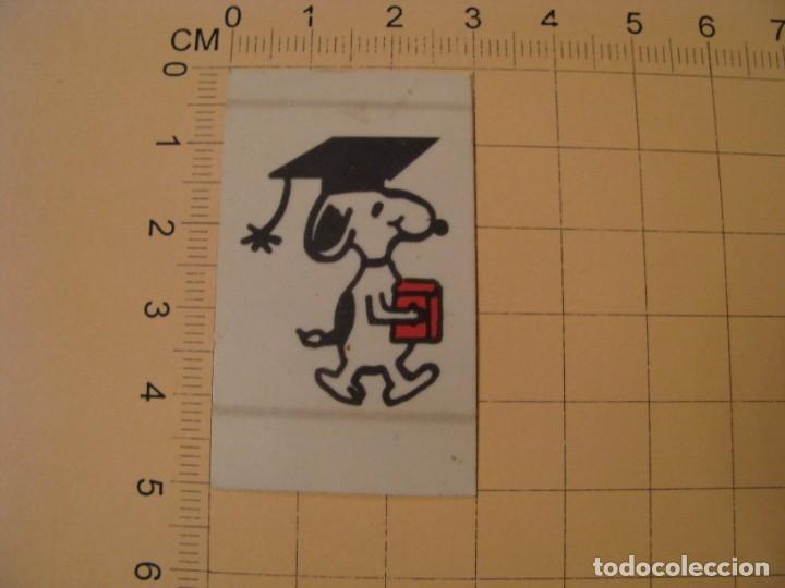 Pegatinas de colecci&oacute;n: PEGATINA DE SNOOPY.