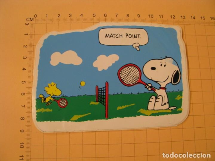 Pegatinas de colecci&oacute;n: PEGATINA DE SNOOPY. MAICH POINT.