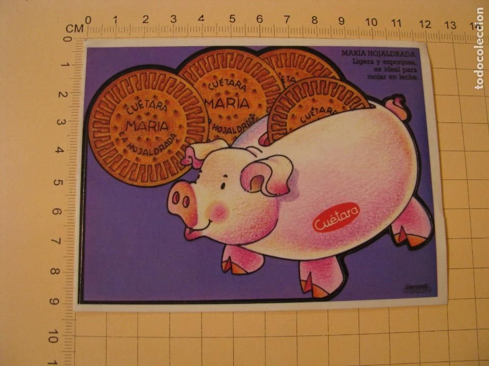Pegatinas de colecci&oacute;n: PEGATINA CUETARA. MARIA LA HOJALDRADA.