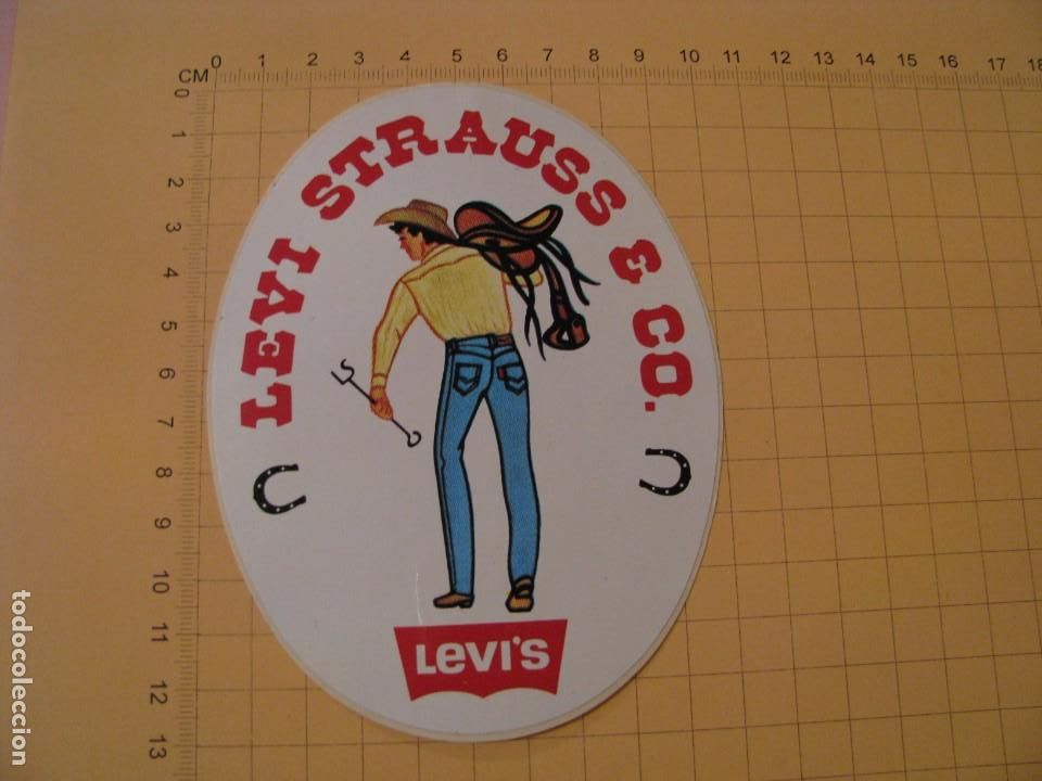 Pegatinas de colecci&oacute;n: PEGATINA LEVIS. LEVI STRAUSS & CO. - Foto 1