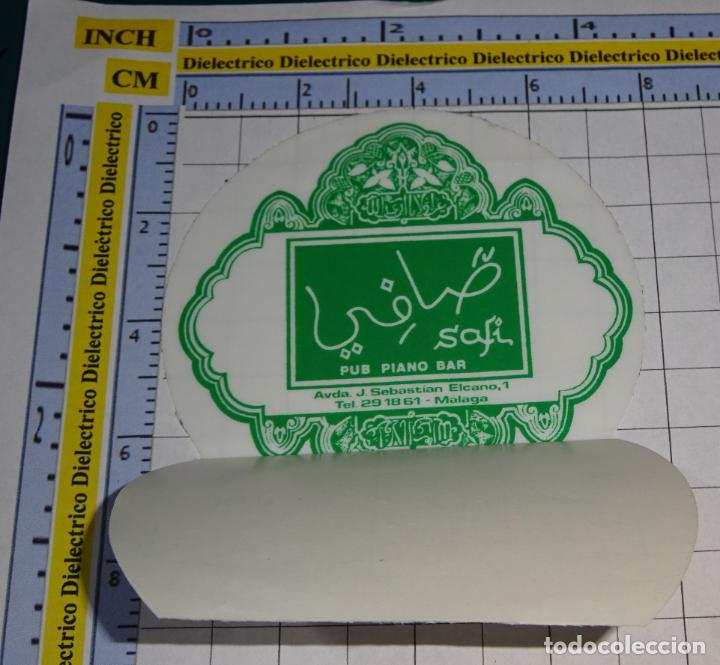 Pegatinas de colecci&oacute;n: PEGATINA DE DISCOTECAS BARES PUBS. PIANO BAR SAFI, M&Aacute;LAGA. 93