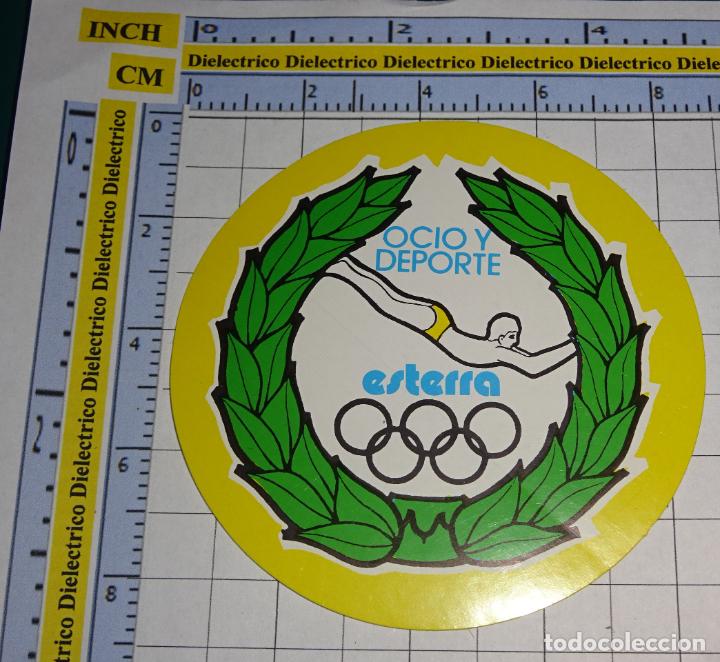 Pegatinas de colecci&oacute;n: PEGATINA DE DEPORTES. ESTERRA OCIO DEPORTE. 102