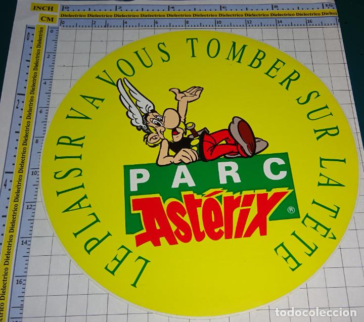 Autocolantes de cole&ccedil;&atilde;o: PEGATINA GIGANTE DE DIBUJOS ANIMADOS. PARQUE ATRACCIONES PARC ASTERIX.