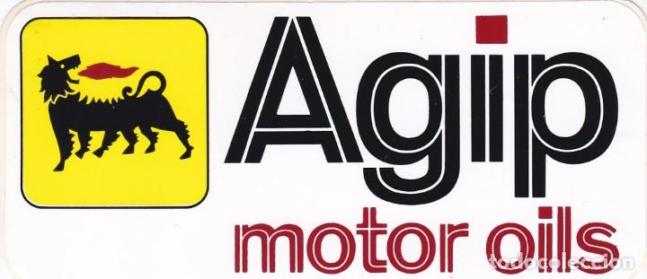 Pegatinas de colecci&oacute;n: PEGATINA AGIP - Foto 1