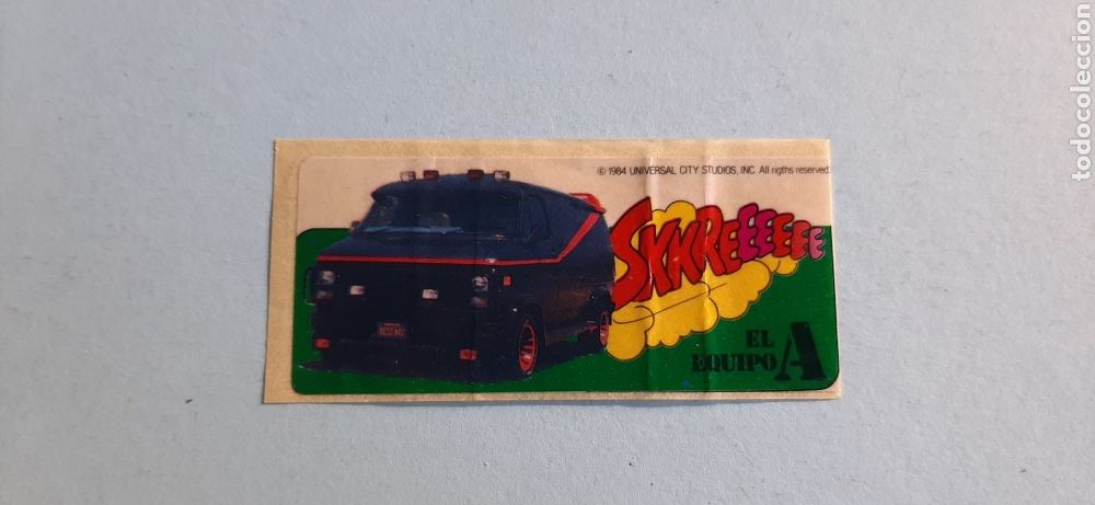 Pegatinas de colecci&oacute;n: Pegatina El equipo A 1984 Skkreeeeee - Pedido m&iacute;nimo 3 &euro;
