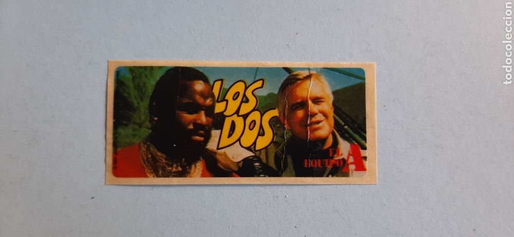 Pegatinas de colecci&oacute;n: Pegatina El equipo A 1984 Los dos - Pedido m&iacute;nimo 3 &euro;