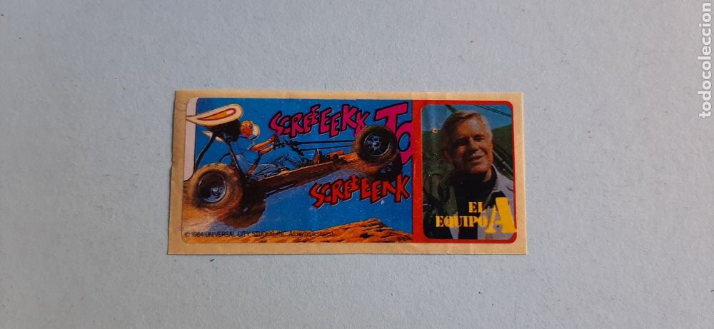 Pegatinas de colecci&oacute;n: Pegatina El equipo A 1984 - Pedido m&iacute;nimo 3 &euro;