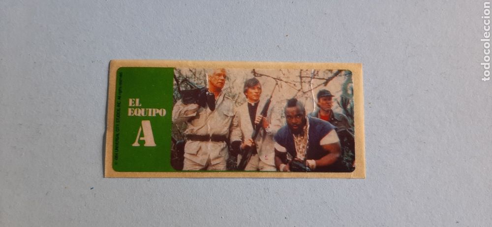 Pegatinas de colecci&oacute;n: Pegatina El equipo A 1984 - Pedido m&iacute;nimo 3 &euro;