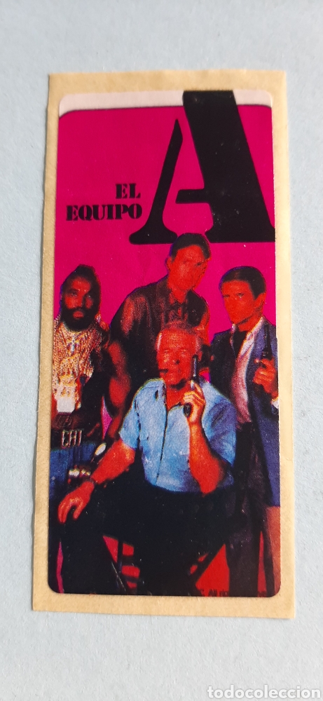 Pegatinas de colecci&oacute;n: Pegatina El equipo A 1984 - Pedido m&iacute;nimo 3 &euro;