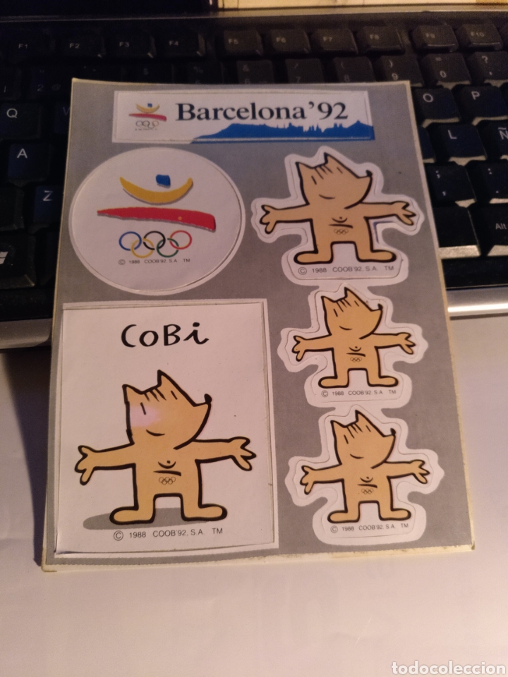 Pegatinas de colecci&oacute;n: Cobi - Foto 1