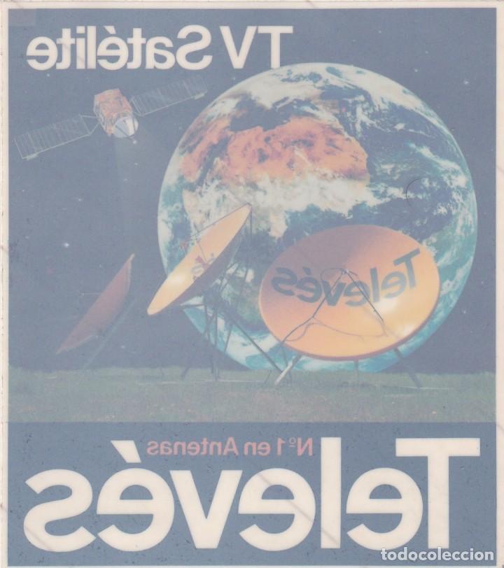 Collection stickers: PEGATINA INVERSA O DE CRISTAL TELEV&Eacute;S. N&ordm; 1 EN ANTENAS