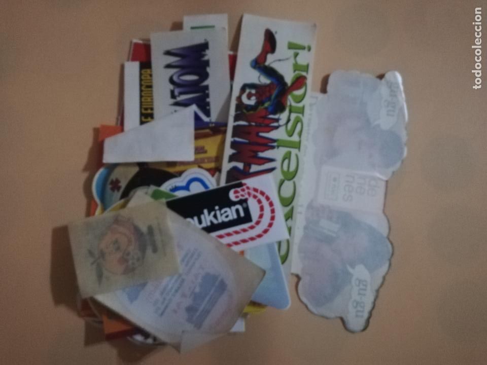 Autocolantes de cole&ccedil;&atilde;o: LOTE DE 50 PEGATINAS. VARIAS. VER FOTOS.