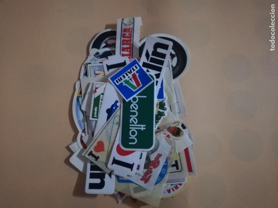 Autocolantes de cole&ccedil;&atilde;o: LOTE DE 50 PEGATINAS. VARIAS. VER FOTOS.