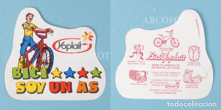 Pegatinas de colecci&oacute;n: Antigua PEGATINA - YOPLAIT - BICIYOPLAIT - BICI - SOY UN AS - La de las fotos, como en las fotos