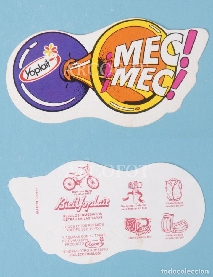 Pegatinas de colecci&oacute;n: Antigua PEGATINA - YOPLAIT - BICIYOPLAIT - &iexcl;MEC, MEC! - La de las fotos