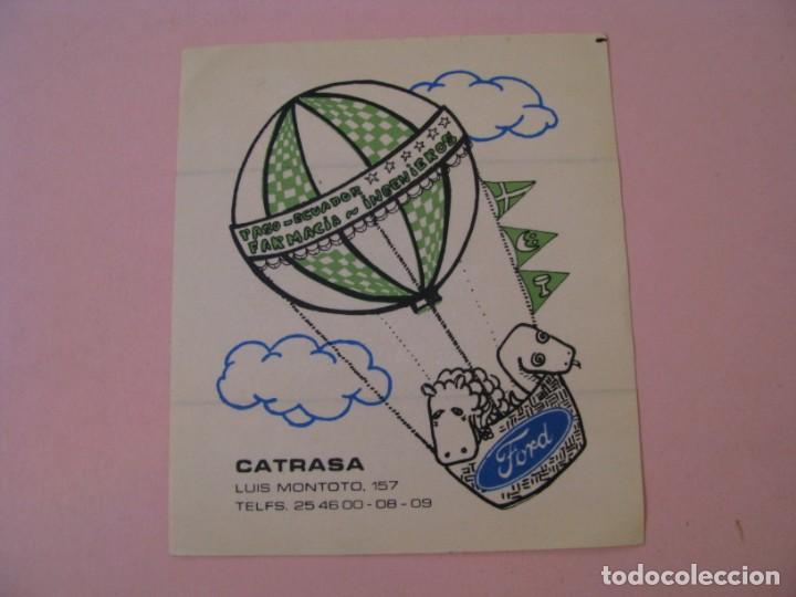 Autocolantes de cole&ccedil;&atilde;o: PEGATINA PASO-ECUADOR. FARMACIA-INGENIERIA. PUBL. FORD. CATRASA. SEVILLA.