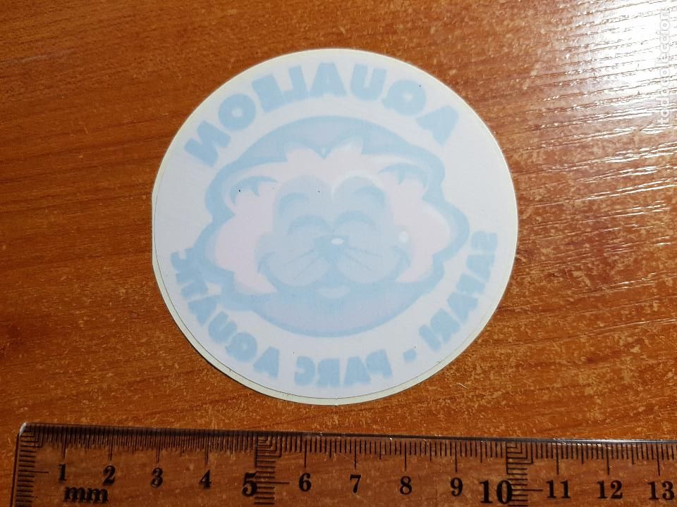 Pegatinas de colecci&oacute;n: PEGATINA INVERTIDA AQUALION