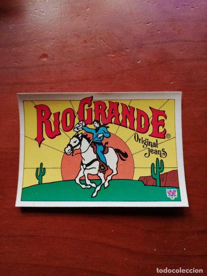 Adesivi di collezione: pegatina RIO GRANDE promocional original jeans