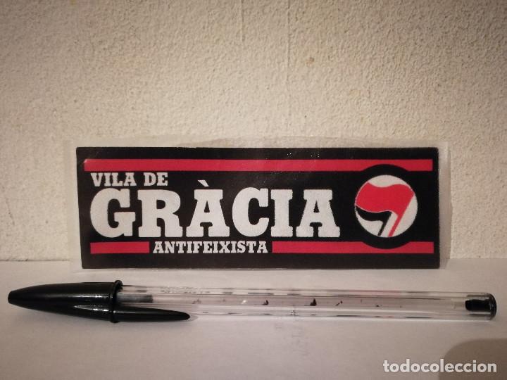Pegatinas de colecci&oacute;n: PEGATINA ORIGINAL - VILAGRACIA - ANTIFA - POLITICA - CATALU&Ntilde;A - INDEPENDENTISMO