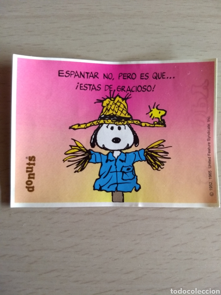 Pegatinas de colecci&oacute;n: Pegatina Snoopy. Donuts