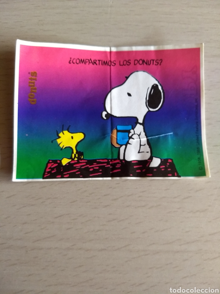 Pegatinas de colecci&oacute;n: Pegatina Snoopy. Donuts