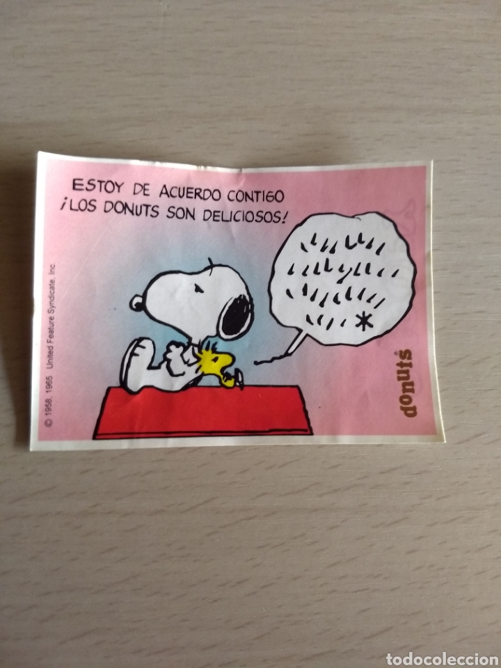 Pegatinas de colecci&oacute;n: Pegatina Snoopy Donuts