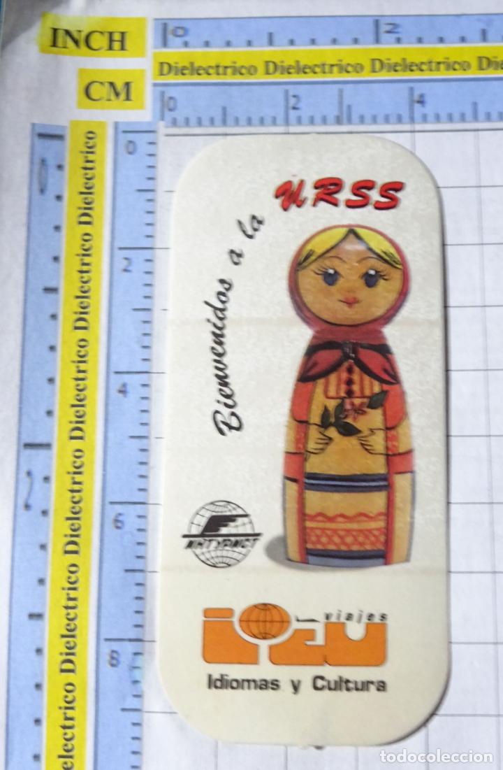 Pegatinas de colecci&oacute;n: PEGATINA DE TURISMO. BIENVENIDO A LA URSS. RUSIA. MU&Ntilde;ECA MATRIOSKA. 27