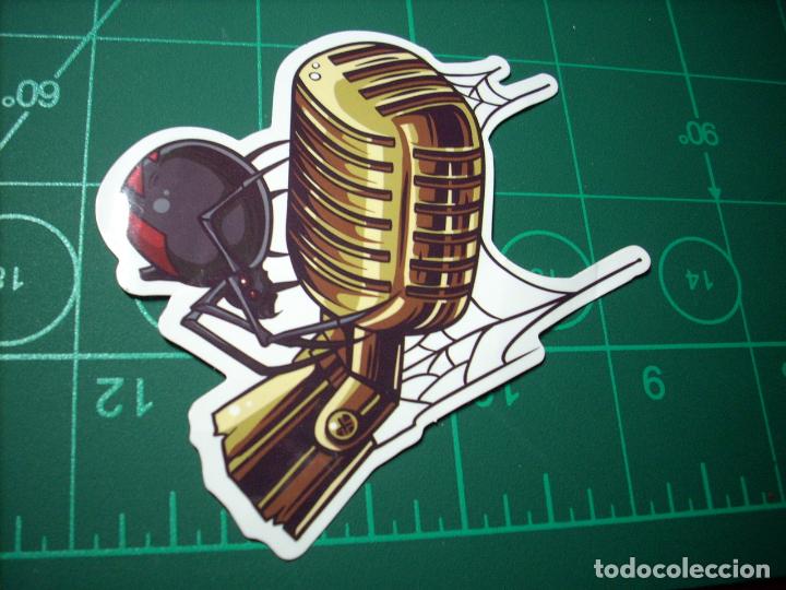 Pegatinas de colecci&oacute;n: PEGATINA MICROFONO - MIC STICKER - Foto 1