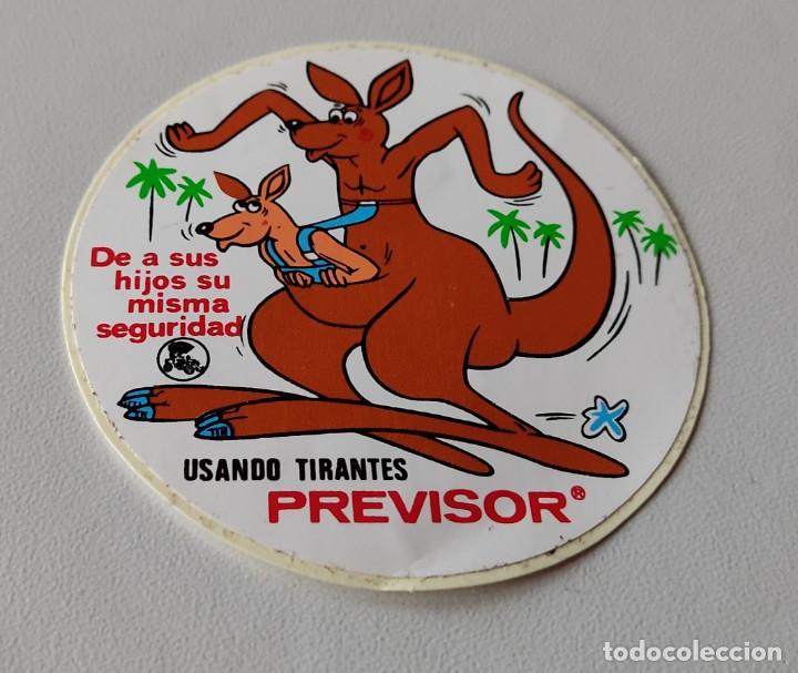 Pegatinas de colecci&oacute;n: Pegatina tirantes Previsor - Foto 1