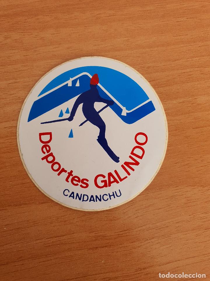 Pegatinas de colecci&oacute;n: Pegatina Deportes Galindo - Candanch&uacute;