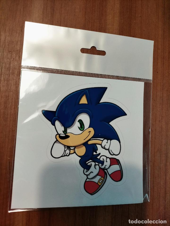 Sammlung von Aufklebern: PEGATINA VINILO ADHESIVO SONIC SEGA , POPLAND
