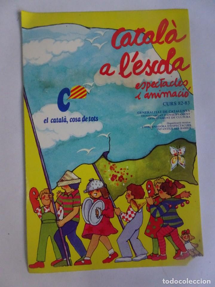 Pegatinas de colecci&oacute;n: PEGATINA ,CATAL&Aacute; A L,ESCOLA, CURS 82-83, VER FOTOS