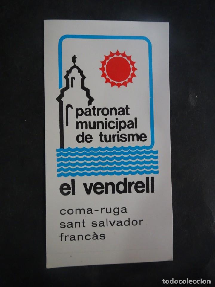 Pegatinas de colecci&oacute;n: PEGATINA TURISMO, EL VENDRELL, VER FOTOS