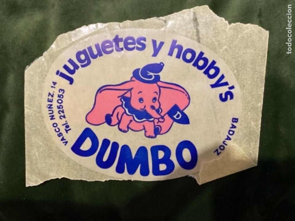 Pegatinas de colecci&oacute;n: ANTIGUO PEGATINA DUMBO JUGUETER&Iacute;A BADAJOZ