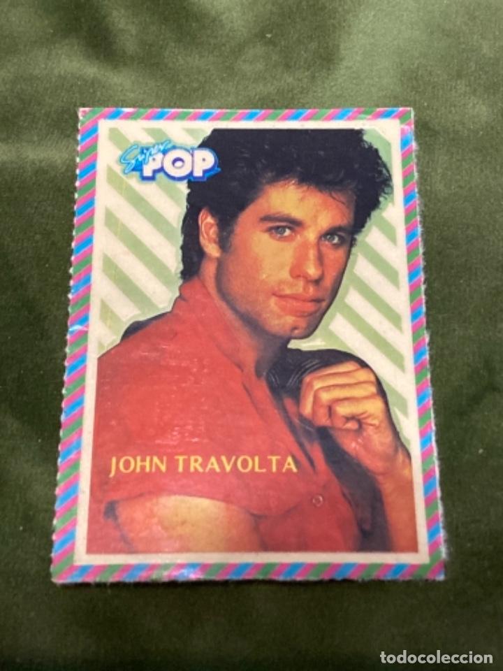 Pegatinas de colecci&oacute;n: ANTIGUA PEGATINA S&Uacute;PER POP JOHN TRAVOLTA