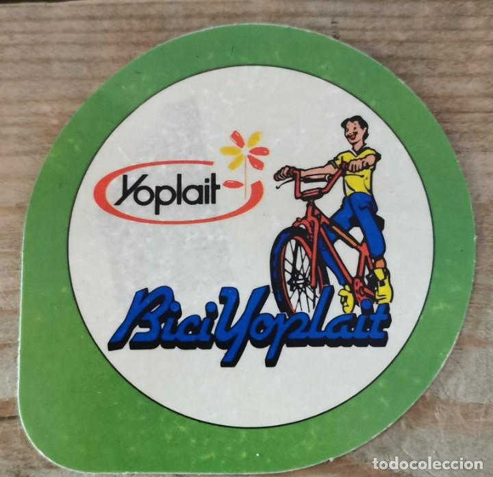 Pegatinas de colecci&oacute;n: ANTIGUA PEGATINA &rdquo;YOPLAIT - BICIYOPLAIT&rdquo;