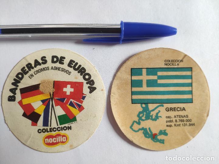 Pegatinas de colecci&oacute;n: NOCILLA - PUBLICIDAD - PEGATINA GRECIA - COLECCI&Oacute;N BANDERAS DE EUROPA
