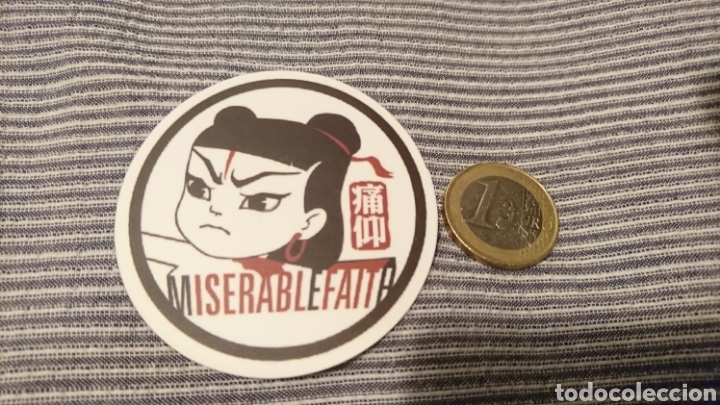 Pegatinas de colecci&oacute;n: Pegatina sticker Miserable Faith - Foto 1
