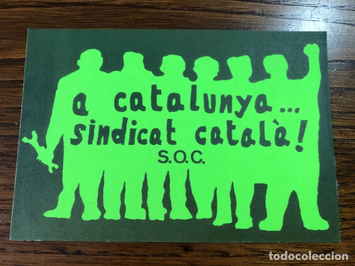 Adesivi di collezione: ADHESIVO A CATALUNYA ...SINDICAT CATALA SOC