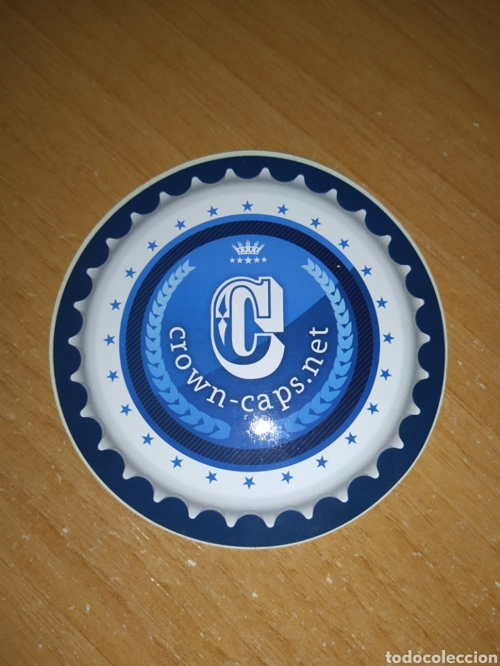Pegatinas de colecci&oacute;n: Adhesivo promo p&agrave;gina crown-caps. net de coleccionismo.