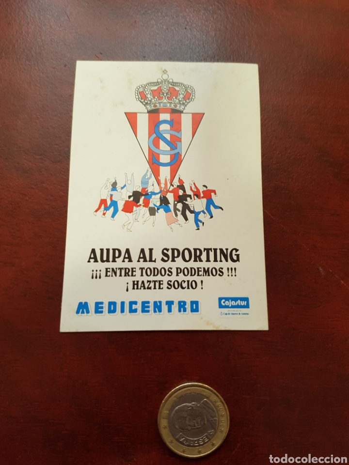 Pegatinas de colecci&oacute;n: PEGATINA MEDICENTRO SPORTING DE GIJ&Oacute;N