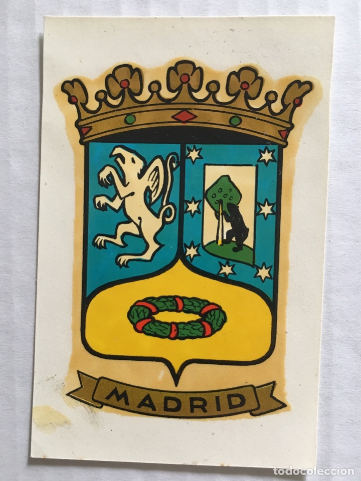 Pegatinas de colecci&oacute;n: Pegatina Madrid - Foto 1