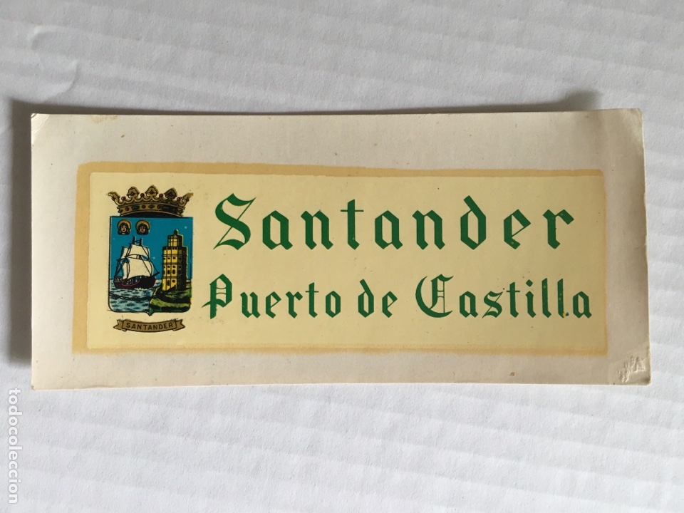 Autocolantes de cole&ccedil;&atilde;o: Pegatina Santander